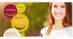Desktop Screenshot of kfo-schoonbroodt.de